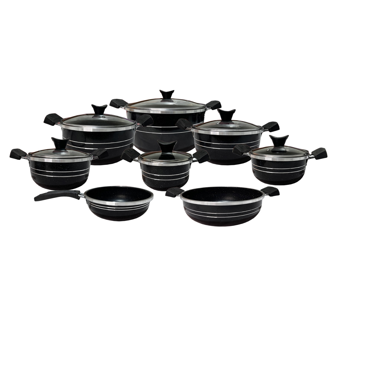  سرویس پخت و پز 14 پارچه زرفام مدل 12587