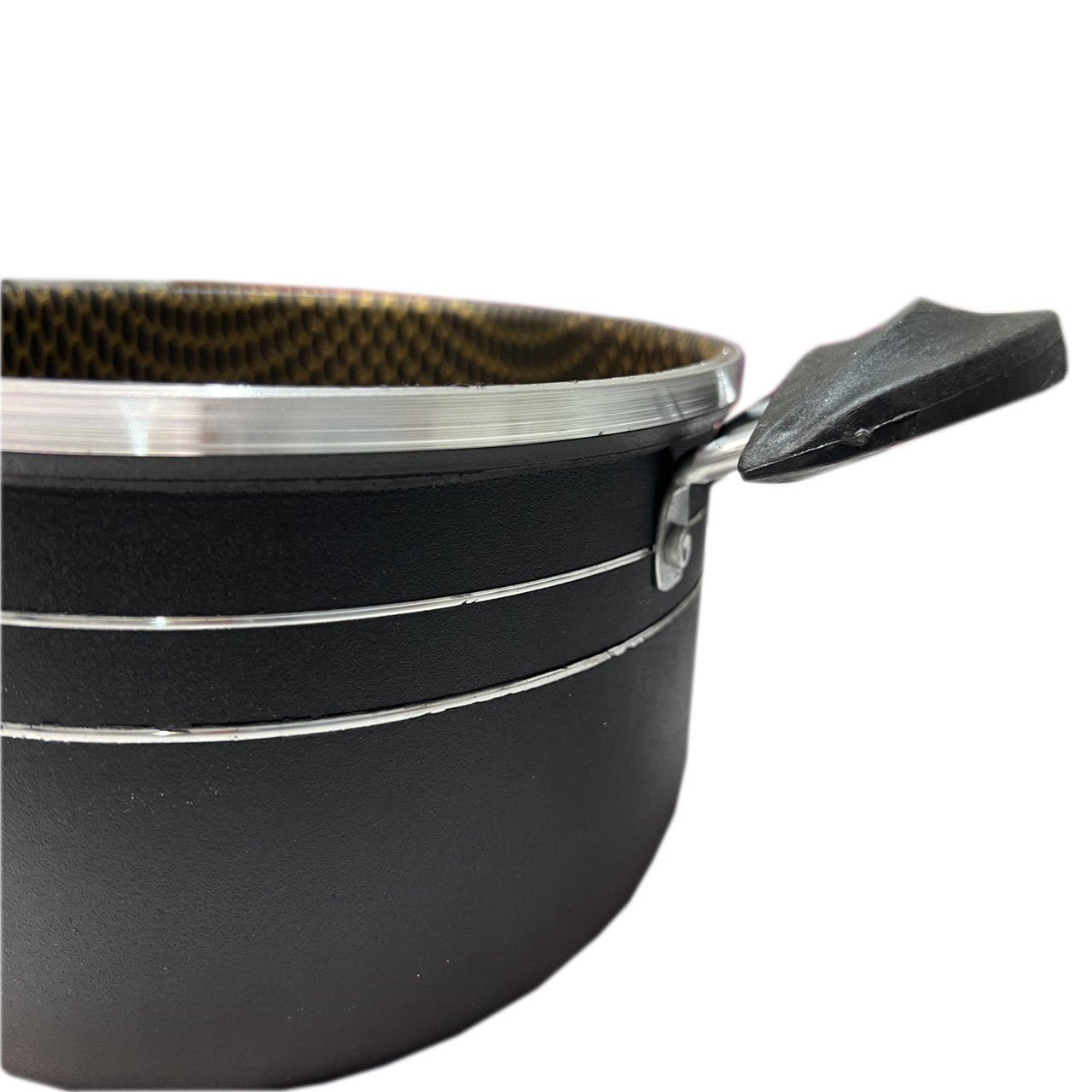  سرویس پخت و پز 14 پارچه ظرف زر مدل زنبوری