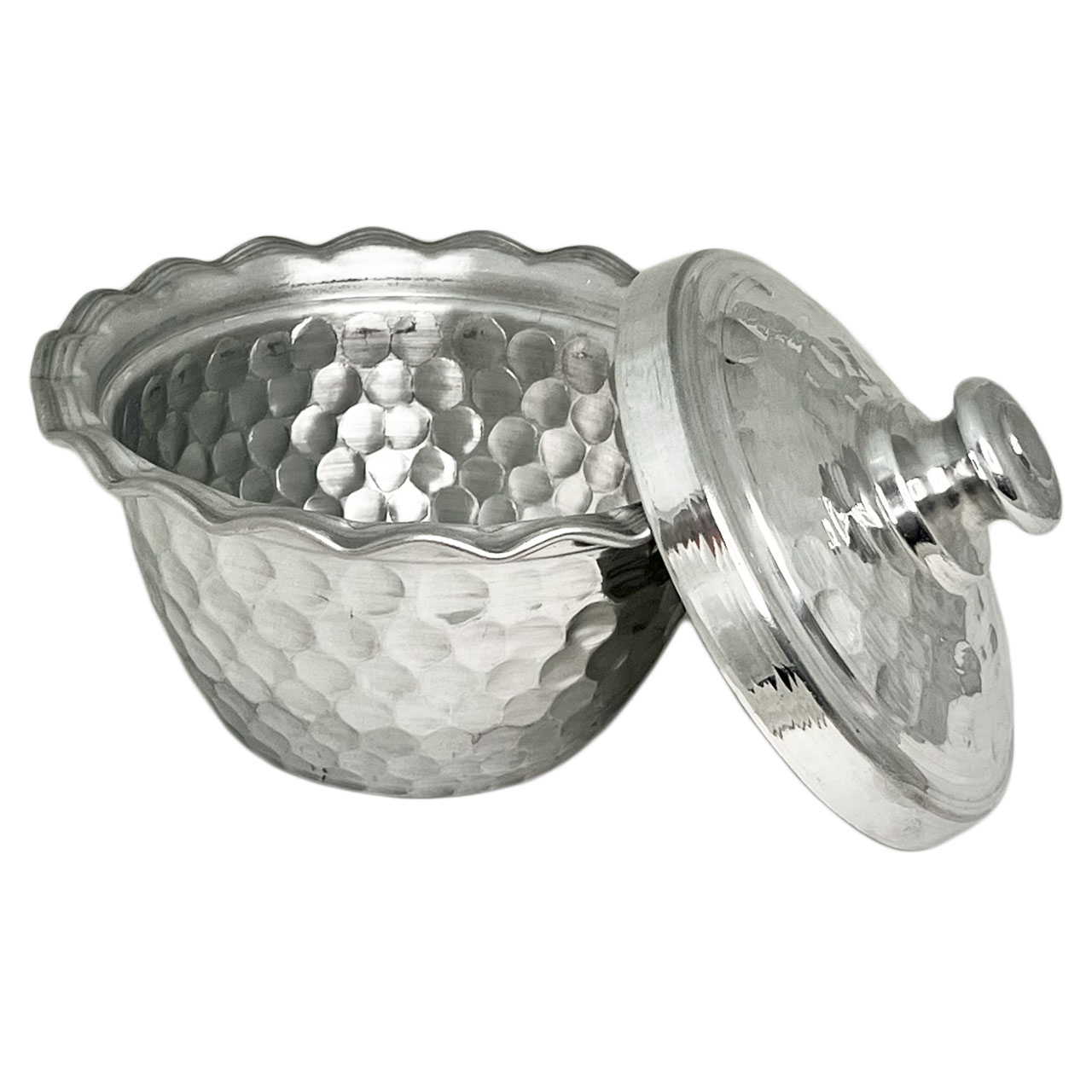  قندان مدل روحی طرح پولکی 4851