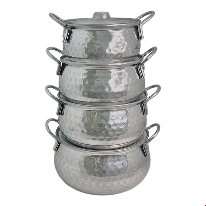 سرویس قابلمه 8 پارچه مدل پولکی 3655