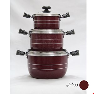 سرویس قابلمه 3تایی سورنا مدل کندو کد LCH1254