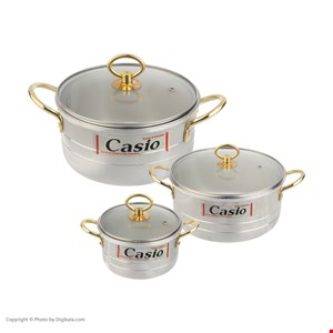 سرویس قابلمه 6 پارچه کاسیو کد 001