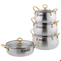 سرویس قابلمه  وتابه 8 پارچه کاسیو کد 5033