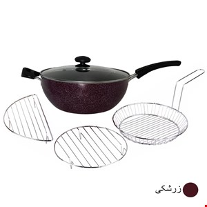 تابه وک 5پارچه گرانیتی سورنا مدل 1255	