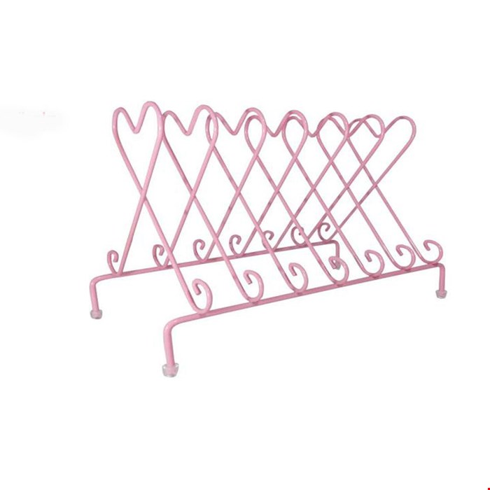 استند نگه دارنده بشقاب طرح قلب